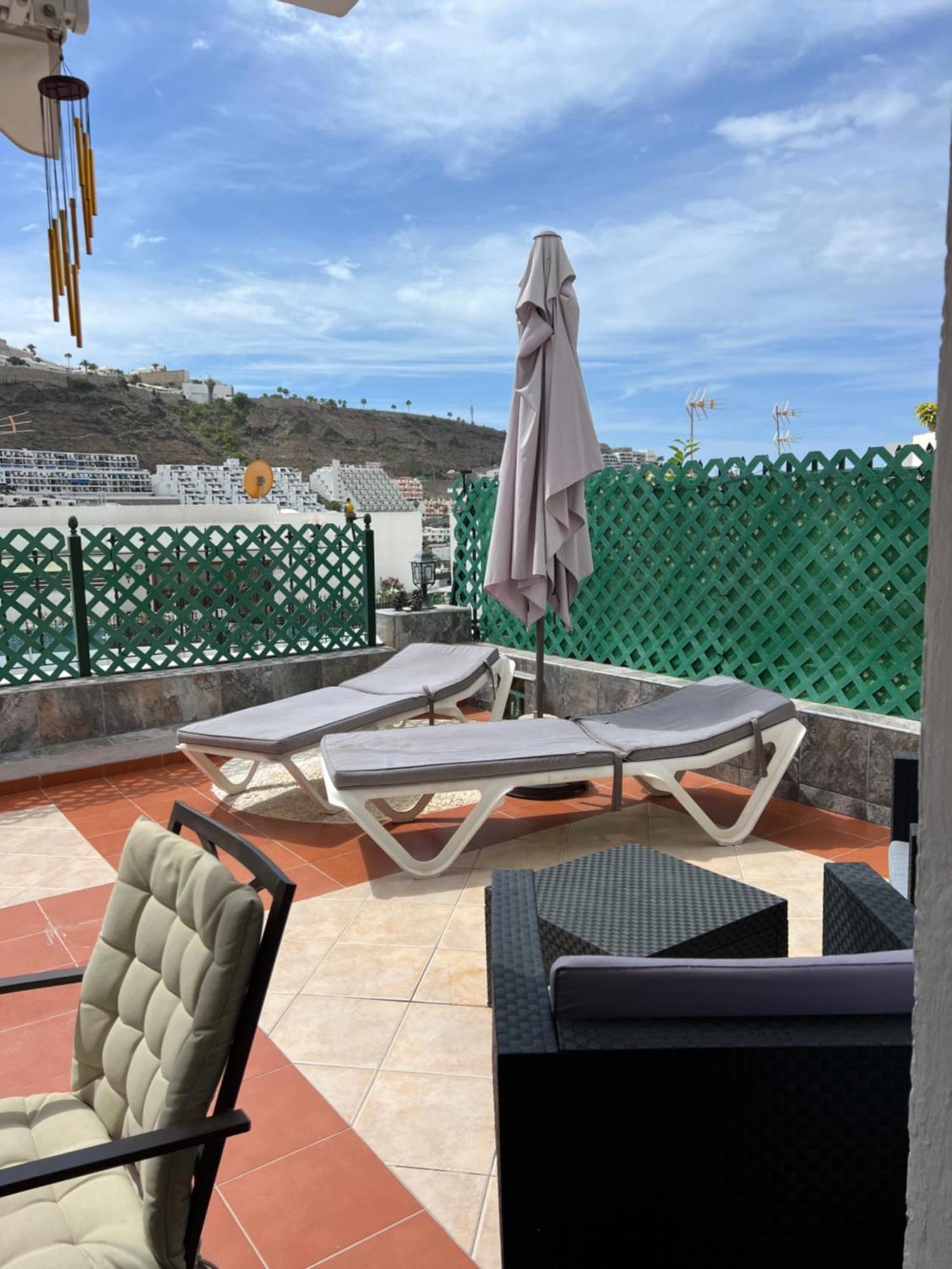 Lovely Apartment 2 Rooms With Big Terrace In Puerto Rico Puerto Rico  Bagian luar foto